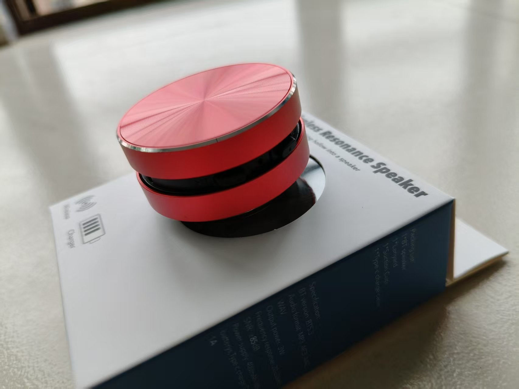 Altavoz Bluetooth 5.0 portátil magnético con conducción ósea IPX4 y radio FM