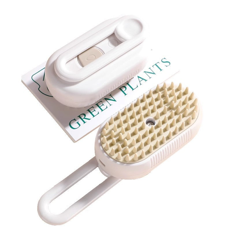 Cepillo para perros con vaporizador