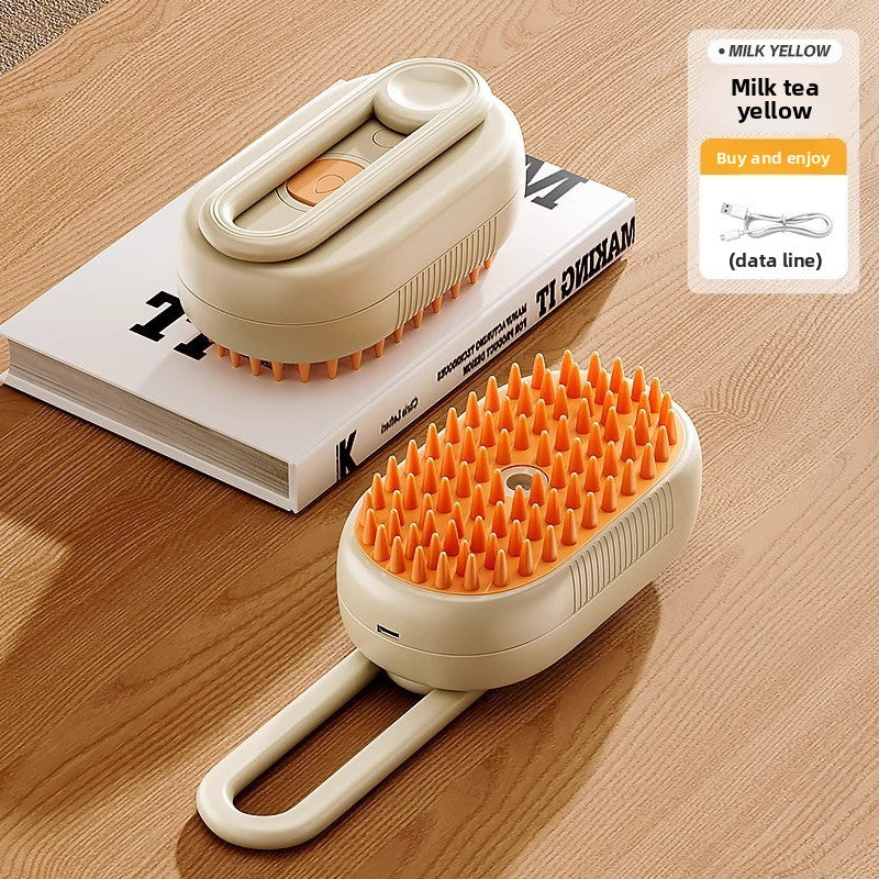 Cepillo para perros con vaporizador
